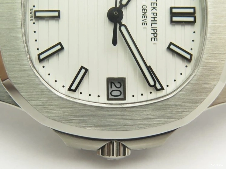 MIROTIME 0104 Unique Portuguese 40mm Chrono SS Map Dial on Black Leather Strap A 7393